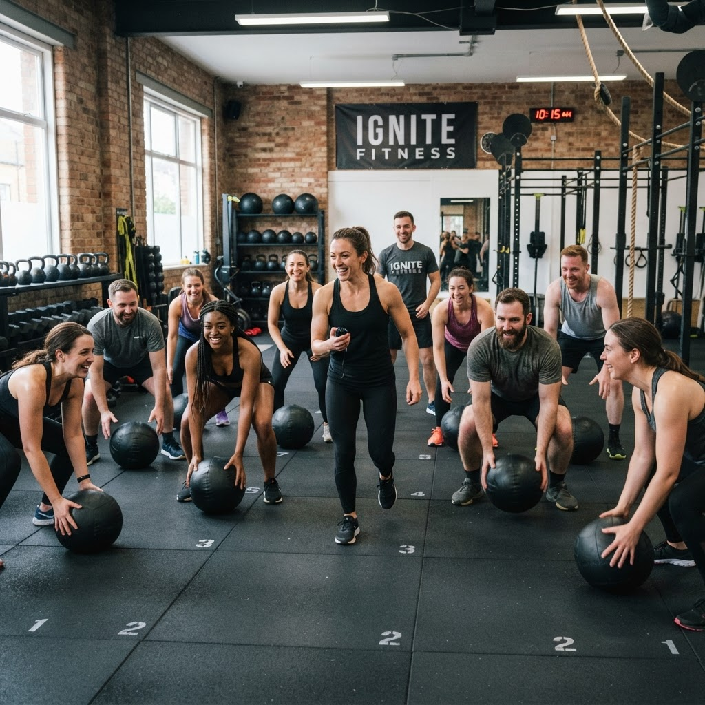 Gym training facility 9
